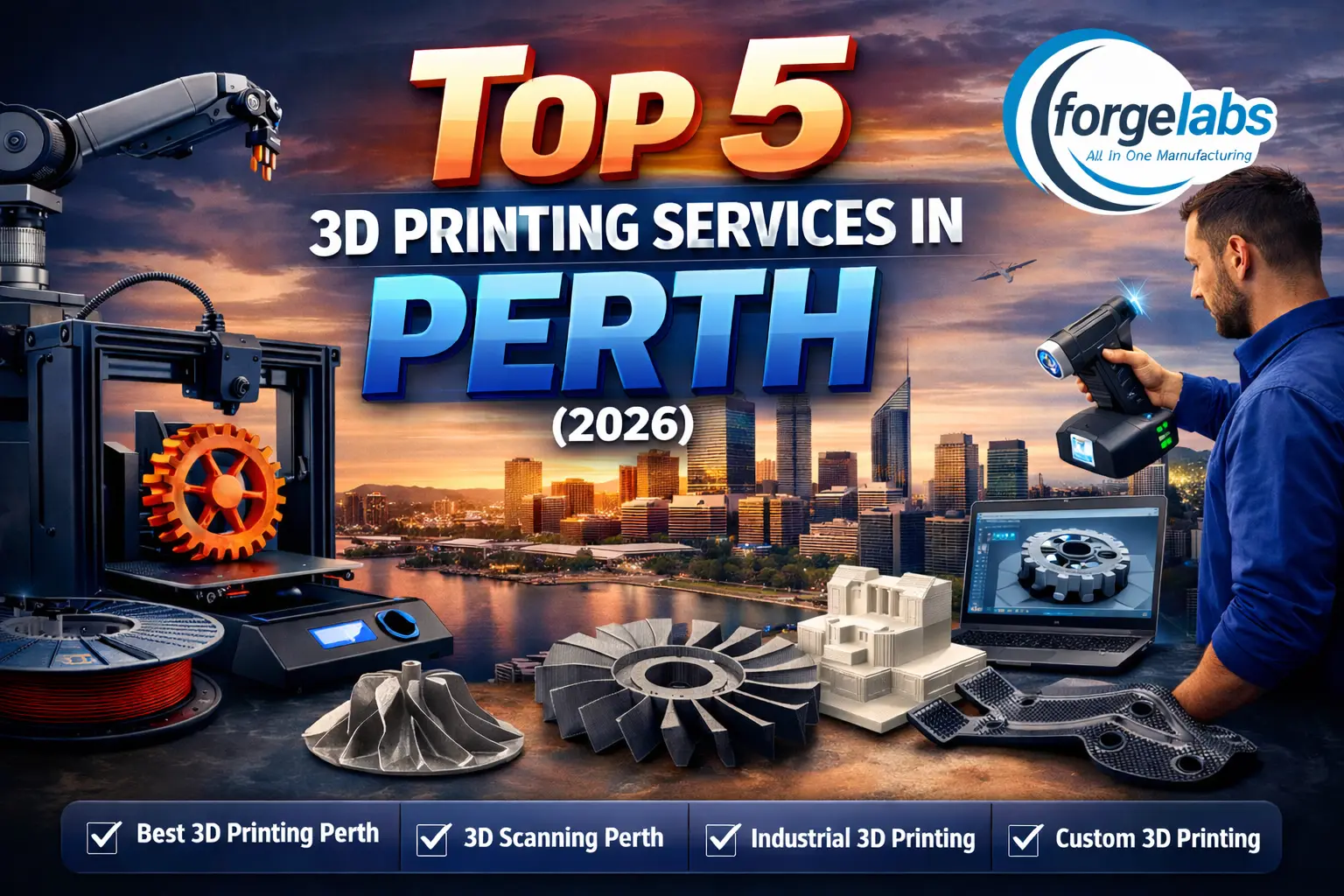 Top 5 3D Printing Companies in Perth