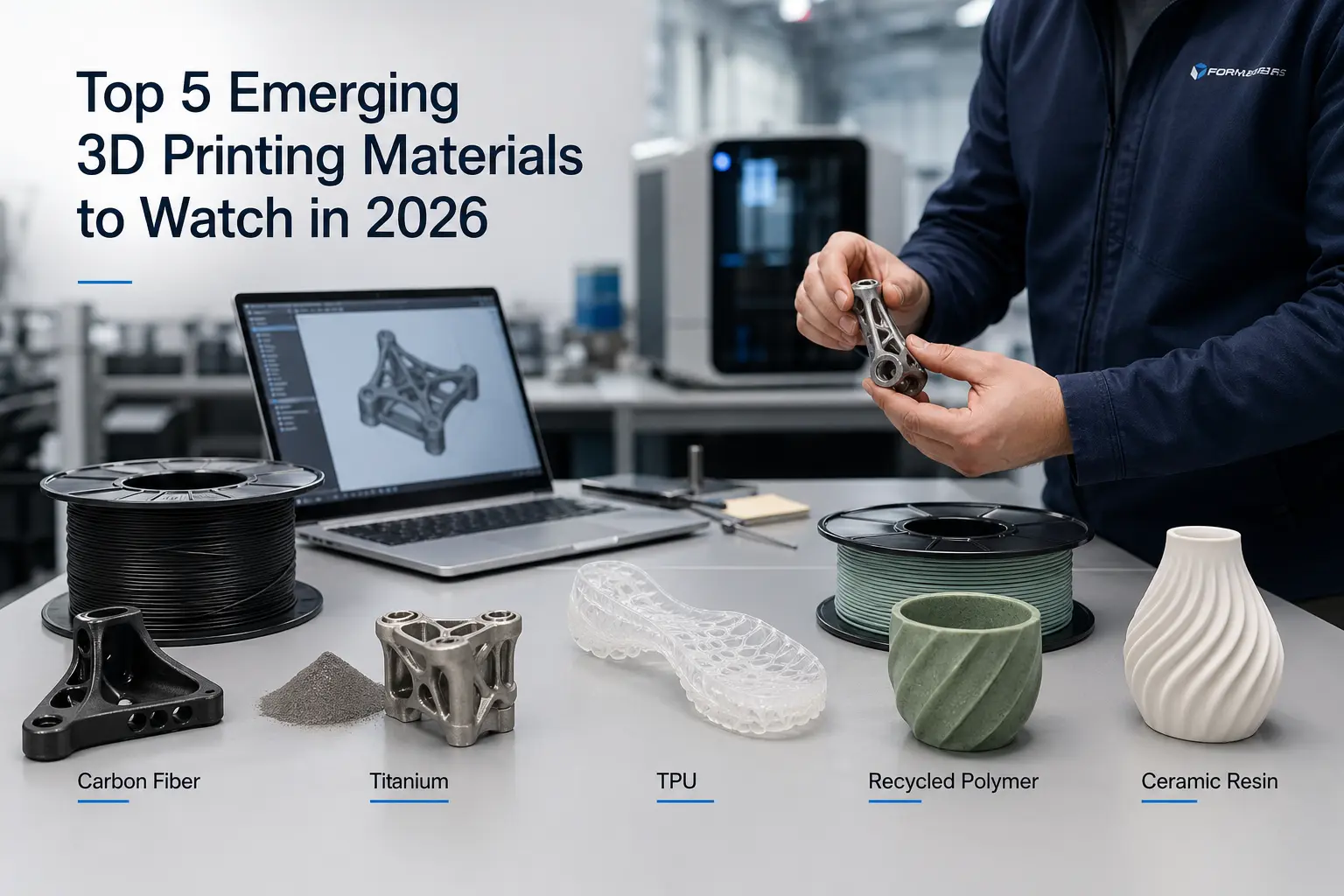 Top 5 Emerging 3D Printing Materials to Watch in 2026