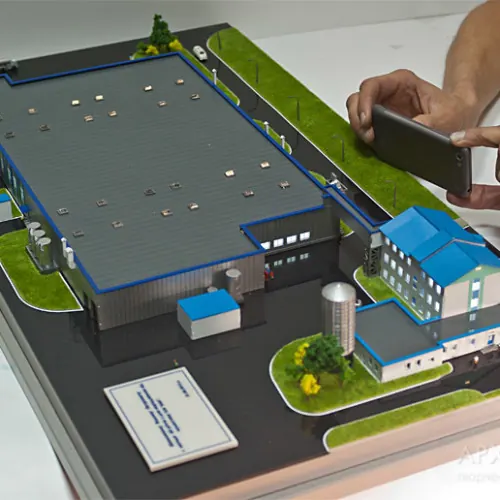 Architectural model delivered for a Melbourne property developer launch.