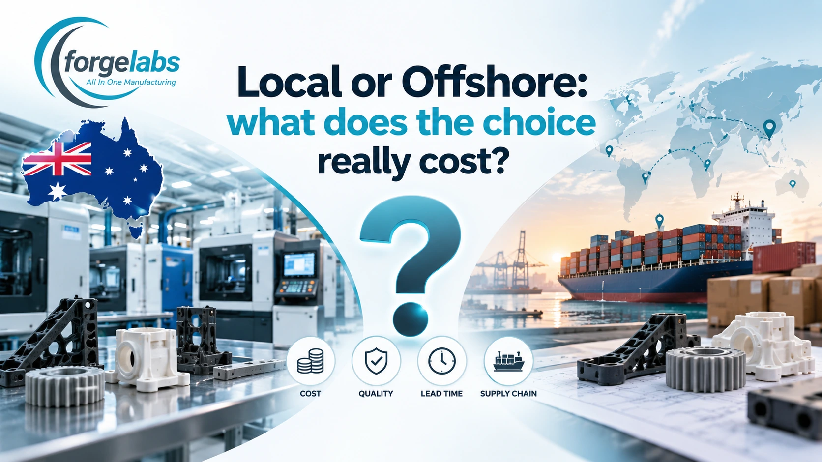 Local versus offshore plastic mould manufacturing costs